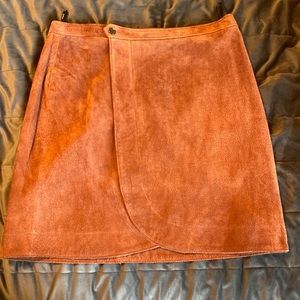 BlankNYC suede mini skirt